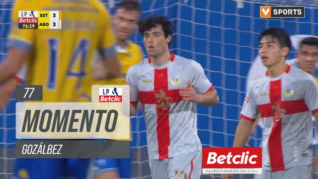 Arouca, Jogada, Gozálbez aos 77'