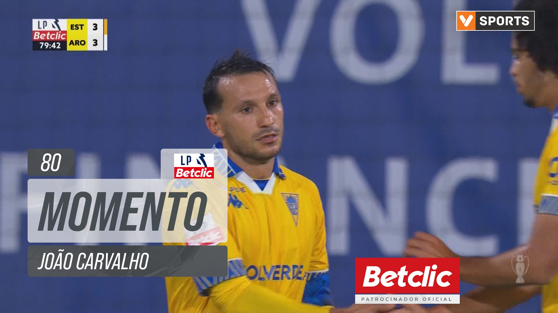 Estoril, Jogada, João Carvalho aos 80'