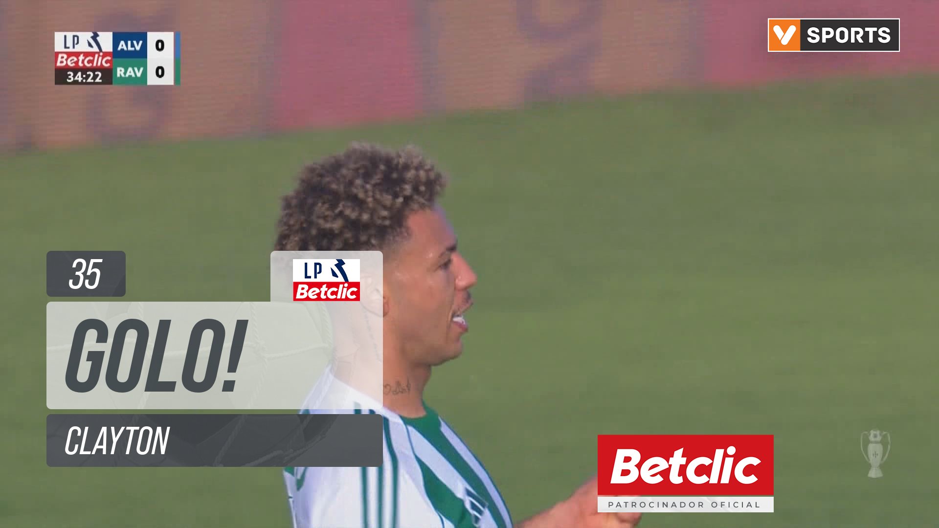 GOLO! Rio Ave, Clayton aos 35', Alverca 0-1 Rio Ave