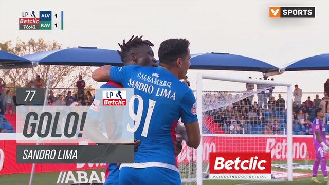 GOLO! Alverca, Sandro Lima aos 77', Alverca 1-1 Rio Ave