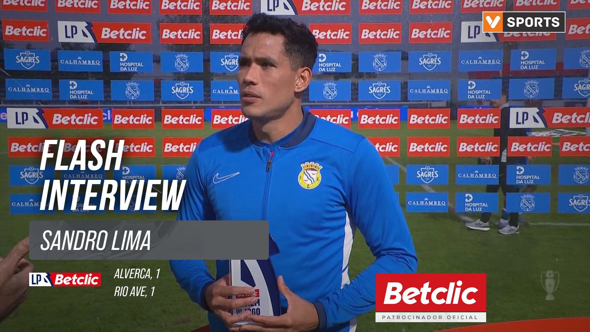 I Liga (#11) | Alverca 1-1 Rio Ave: Flash Interview Sandro Lima