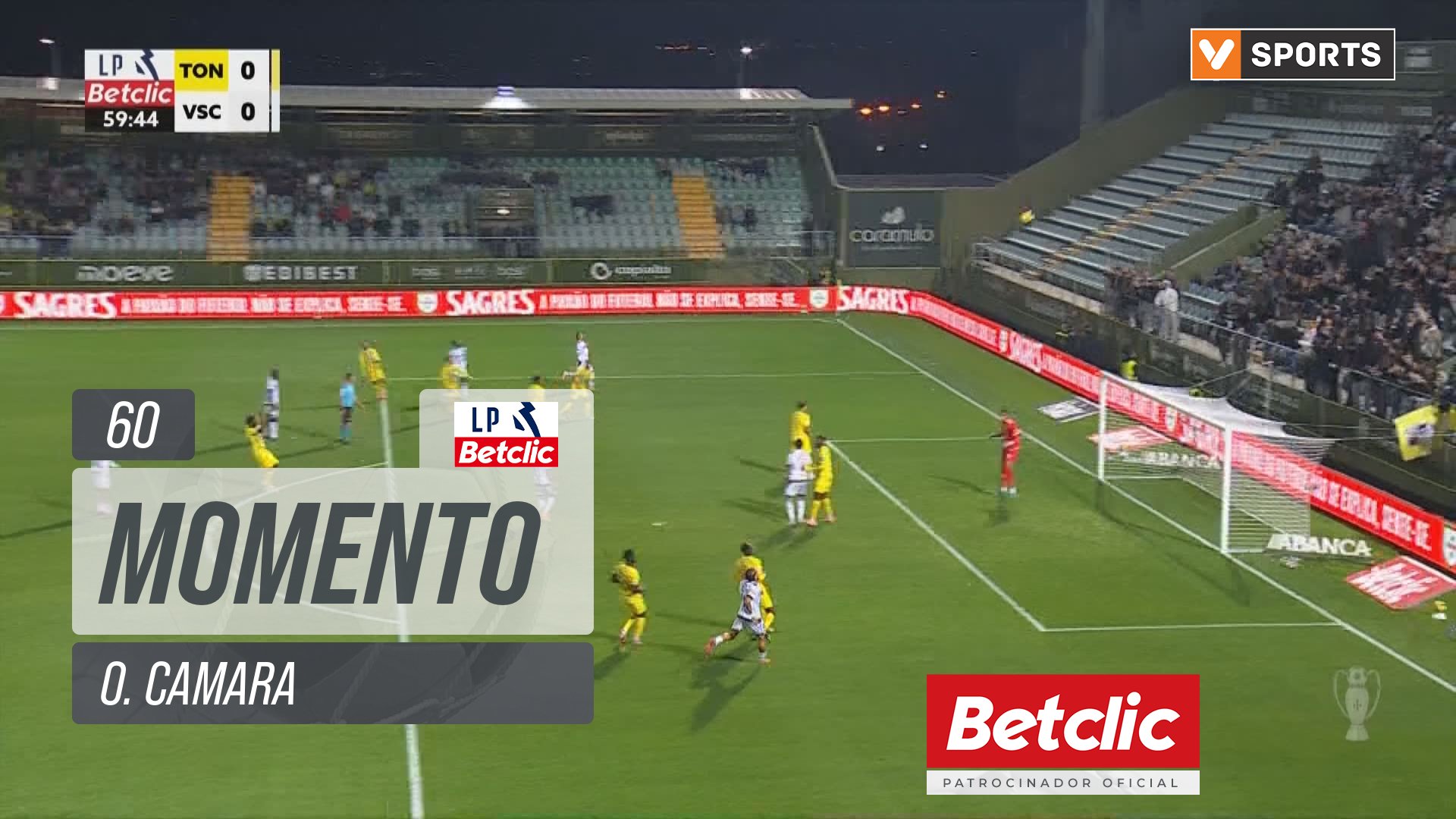 Vitória SC, Jogada, O. Camara aos 60'