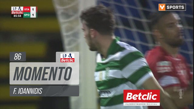 Sporting, Jogada, F. Ioannidis aos 86'