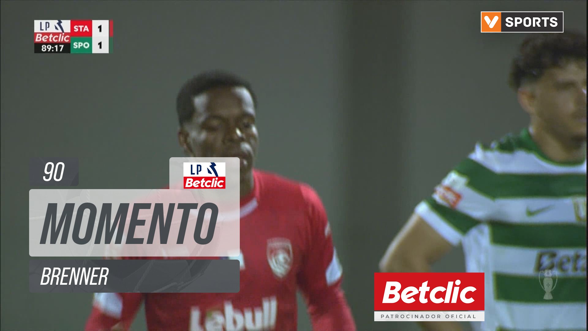 Santa Clara, Jogada, Brenner aos 90'