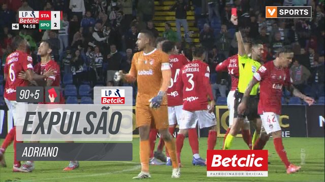 Santa Clara, Expulsão, Adriano aos 90'+5'