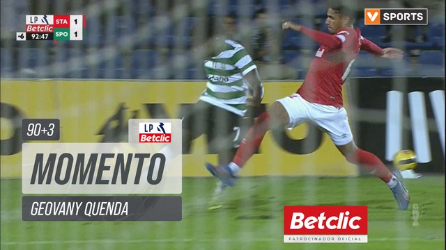 Sporting, Caso, Geovany Quenda aos 90'+3'