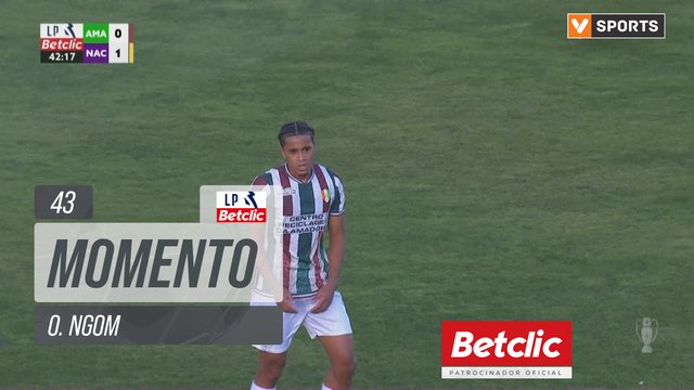 Estrela Amadora, Jogada, O. Ngom aos 43'