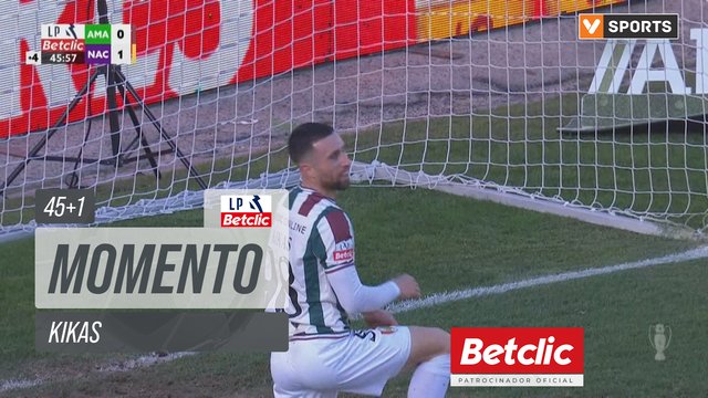 Estrela Amadora, Jogada, Kikas aos 45'+1'