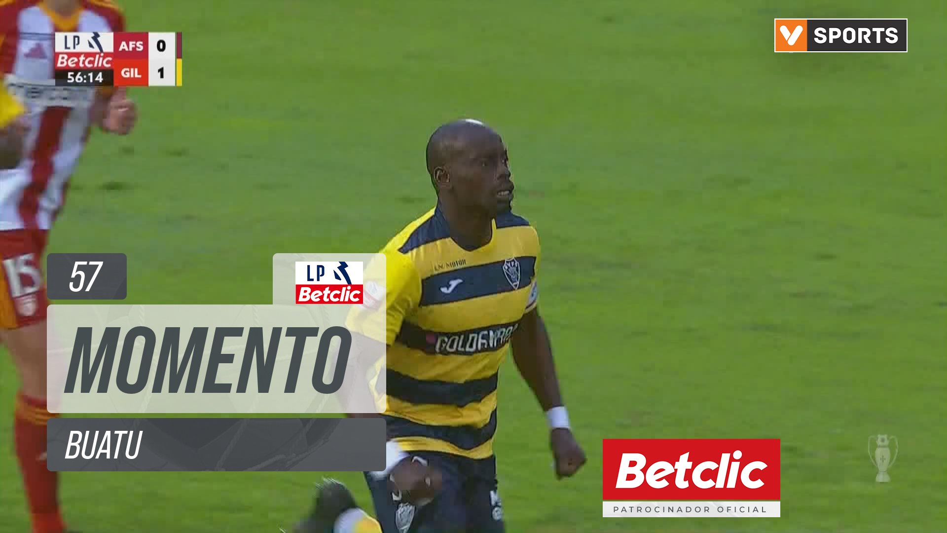 Gil Vicente, Jogada, Buatu aos 57'