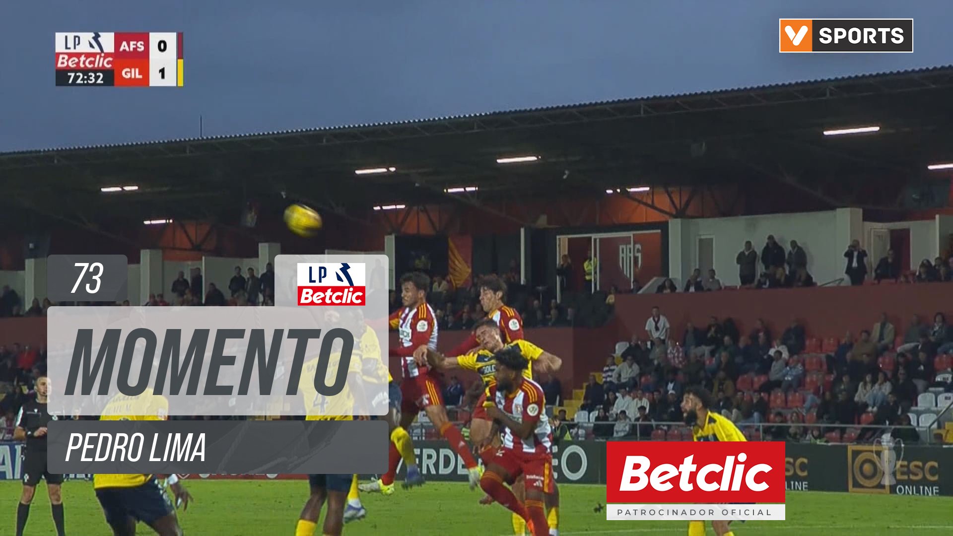 AVS, Jogada, Pedro Lima aos 73'