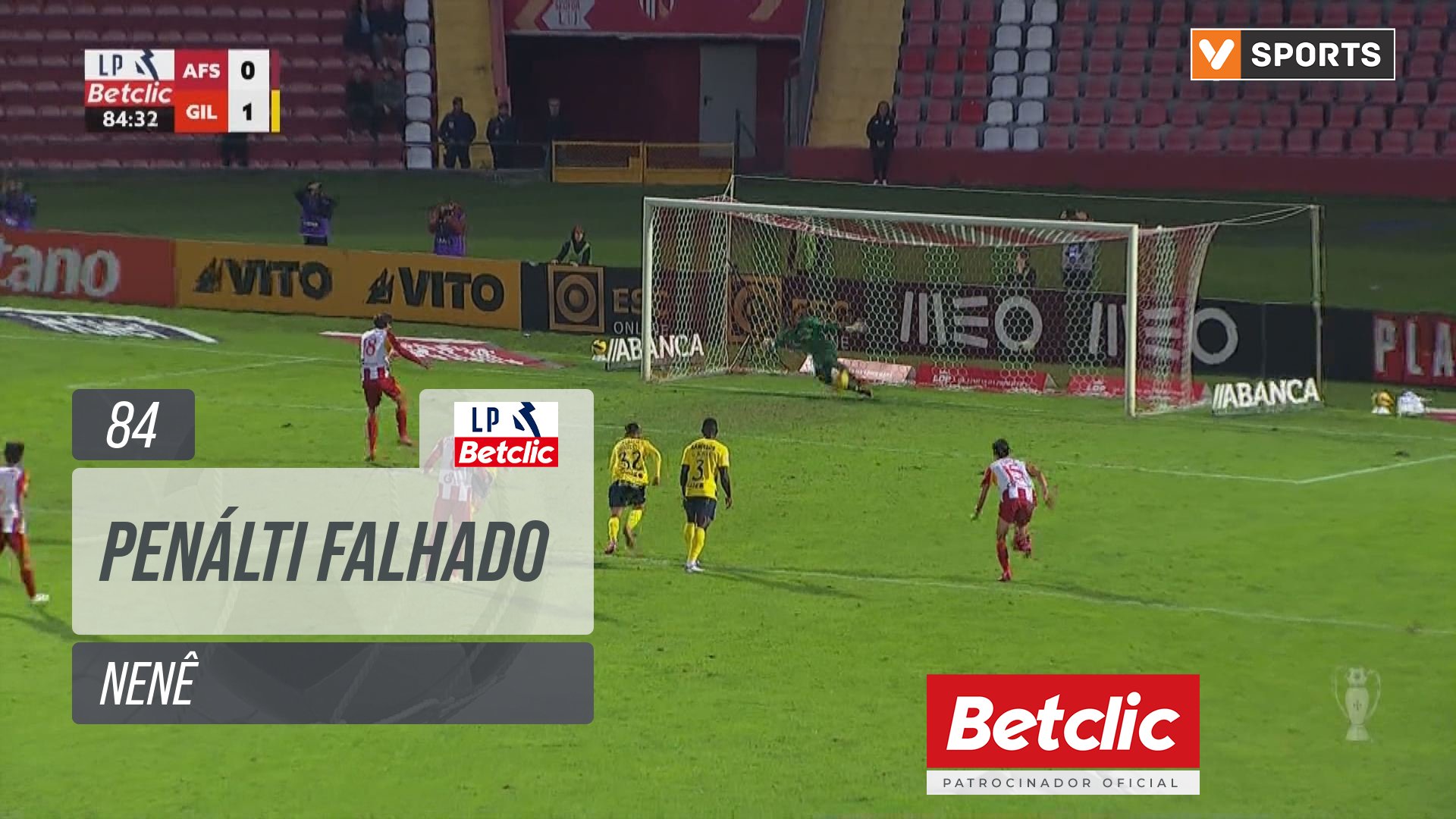 AVS, Jogada, Nenê aos 84'