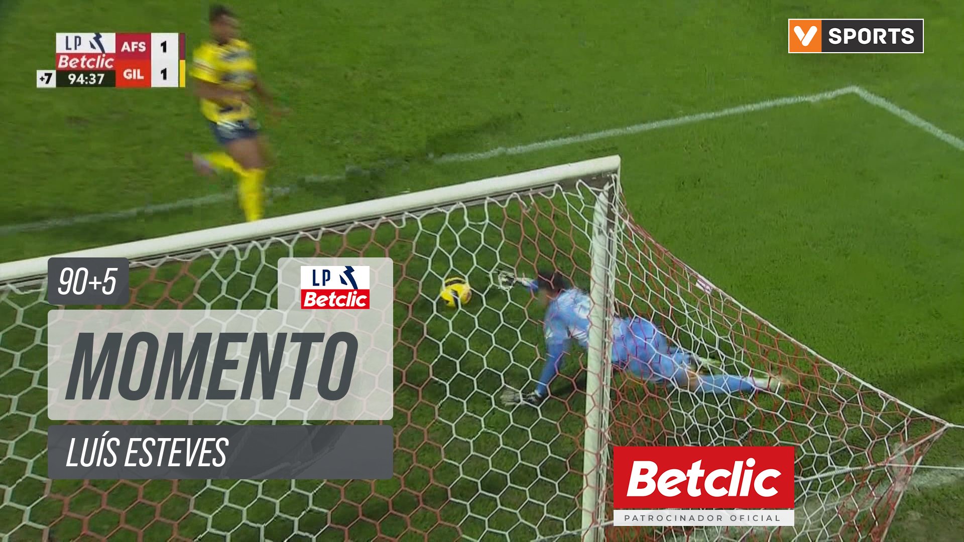 Gil Vicente, Jogada, Luís Esteves aos 90'+5'