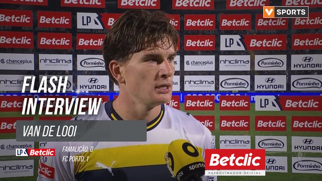 I Liga (#11) | Famalicão 0-1 FC Porto: Flash Interview van de Looi