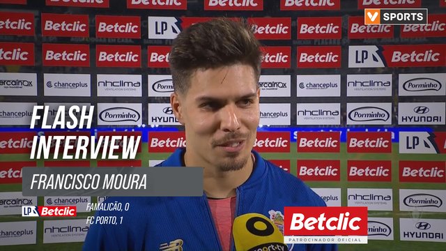 I Liga (#11) | Famalicão 0-1 FC Porto: Flash Interview Francisco Moura