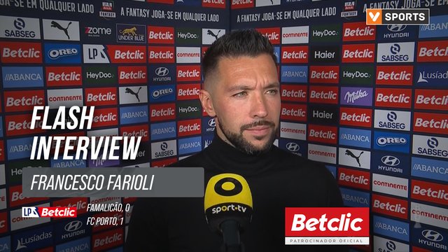 I Liga (#11) | Famalicão 0-1 FC Porto: Flash Interview Francesco Farioli