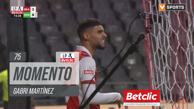 Braga, Jogada, Gabri Martínez aos 75'