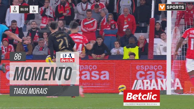 Casa Pia, Jogada, Tiago Morais aos 86'