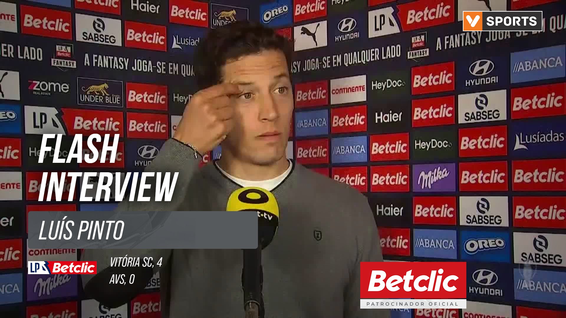 I Liga (#12) | Vitória SC 4-0 AVS: Flash Intervie...