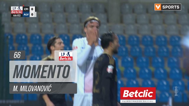 Alverca, Jogada, M. Milovanović aos 66'