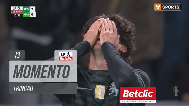 Sporting, Jogada, Trincão aos 13'