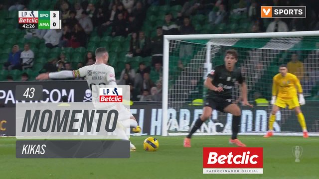 Estrela Amadora, Jogada, Kikas aos 43'