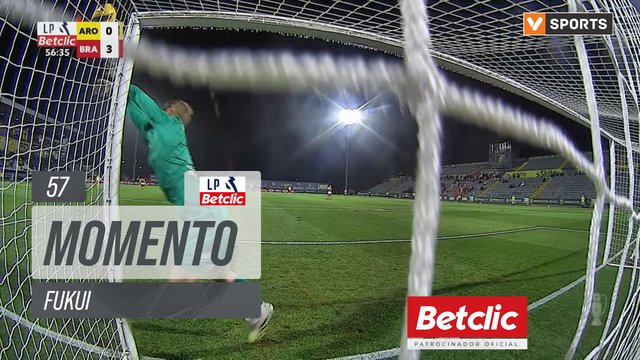 Arouca, Jogada, Fukui aos 57'