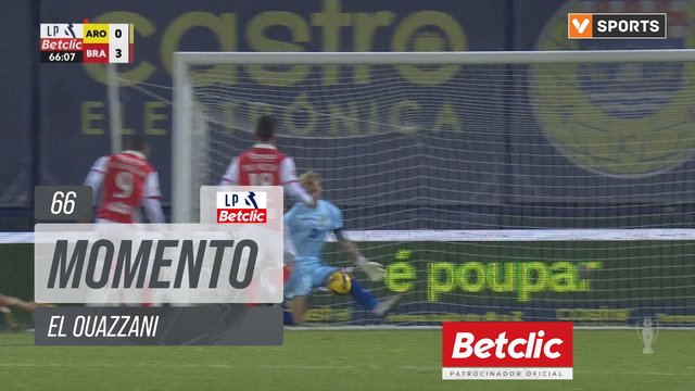 Braga, Jogada, El Ouazzani aos 66'