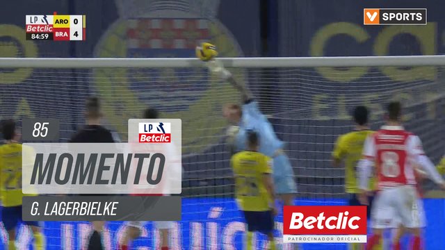 Braga, Jogada, G. Lagerbielke aos 85'