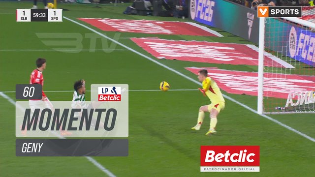 Sporting, Jogada, Geny aos 60'