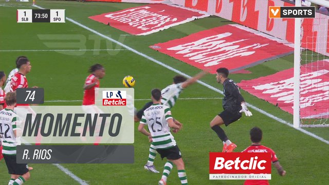Benfica, Jogada, R. Rios aos 74'