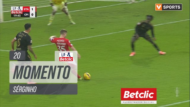 Santa Clara, Jogada, Sérginho aos 20'