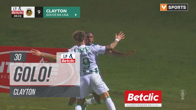 GOLO! Rio Ave, Clayton aos 30', AVS 0-1 Rio Ave
