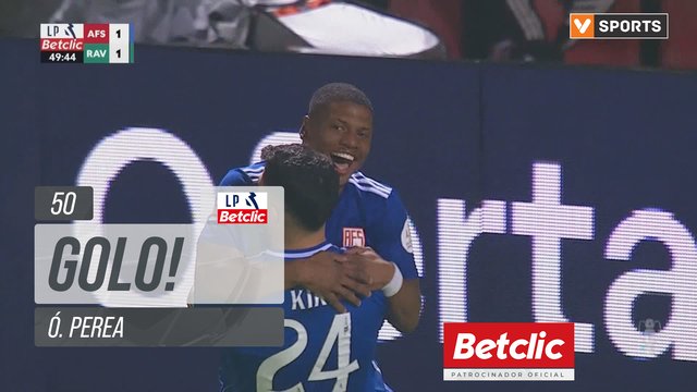 GOLO! AVS, Ó. Perea aos 50', AVS 1-1 Rio Ave