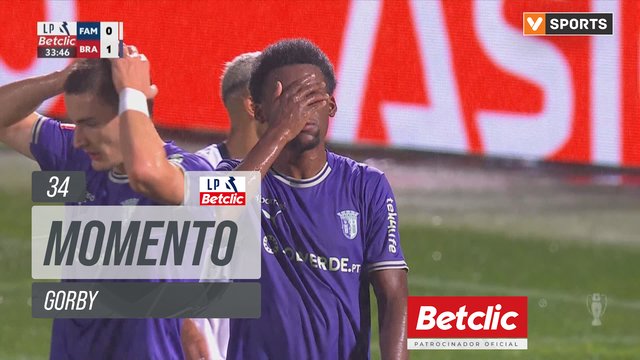 Braga, Jogada, Gorby aos 34'