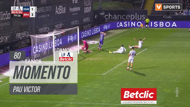 Braga, Jogada, Pau Victor aos 80'