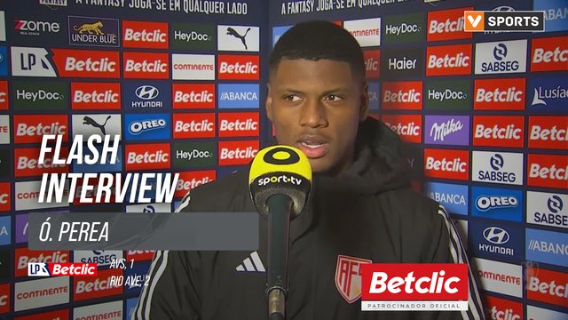I Liga (#13) | AVS 1-2 Rio Ave: Flash Interview Ó. Perea
