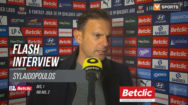 I Liga (#13) | AVS 1-2 Rio Ave: Flash Interview Sylaidopoulos