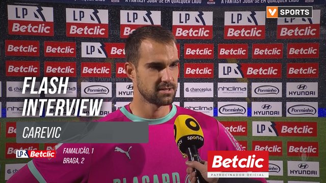 I Liga (#13) | Famalicão 1-2 Braga: Flash Interview Carevic