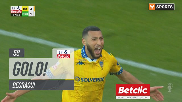 GOLO! Estoril, Begraoui aos 58', Estoril 3-1 Moreirense