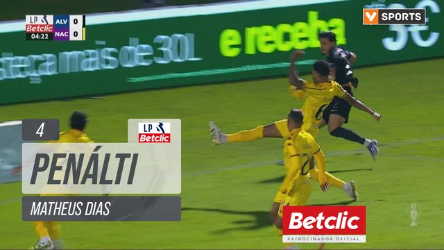 Nacional, Penálti, Matheus Dias aos 4'