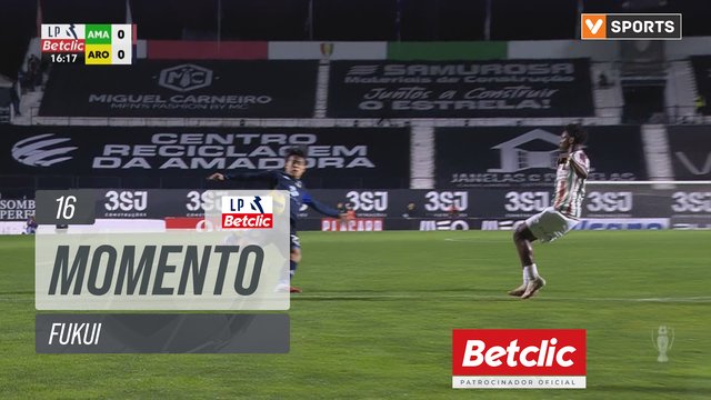 Arouca, Jogada, Fukui aos 16'