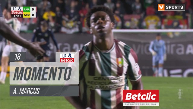 Estrela Amadora, Jogada, A. Marcus aos 18'