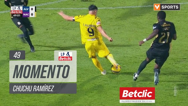 Nacional, Jogada, Chuchu Ramírez aos 49'