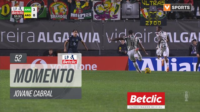 Estrela Amadora, Jogada, Jovane Cabral aos 52'