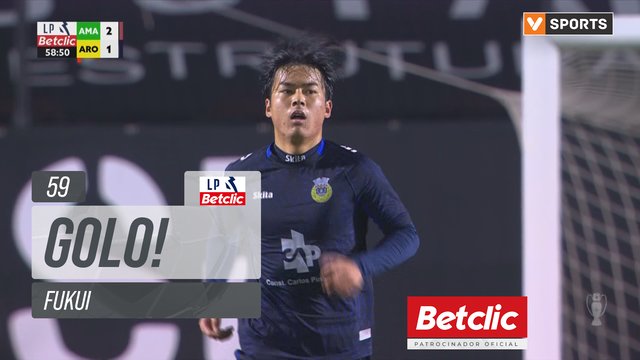 GOLO! Arouca, Fukui aos 59', Estrela Amadora 2-1 Arouca