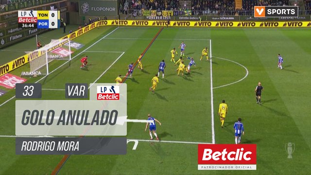 FC Porto, Golo Anulado, Rodrigo Mora aos 33'