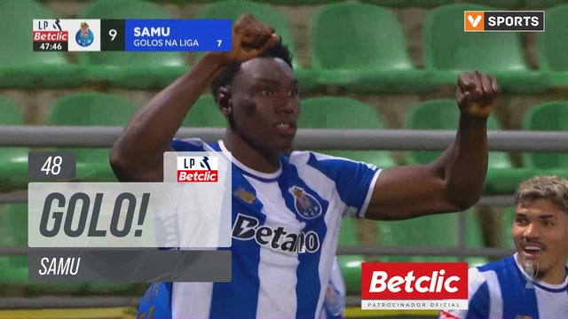 GOLO! FC Porto, Samu aos 48', Tondela 0-1 FC Porto