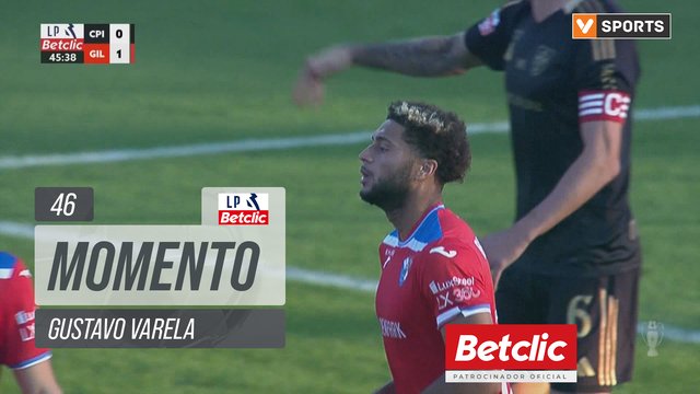 Gil Vicente, Jogada, Gustavo Varela aos 46'