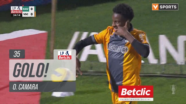 GOLO! Vitória SC, O. Camara aos 35', Rio Ave 0-1 Vitória SC
