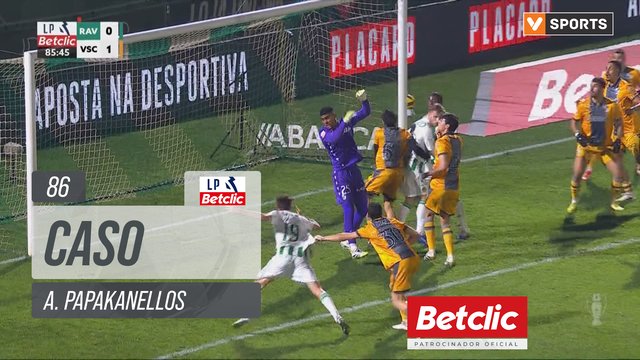 Rio Ave, Caso, A. Papakanellos aos 86'